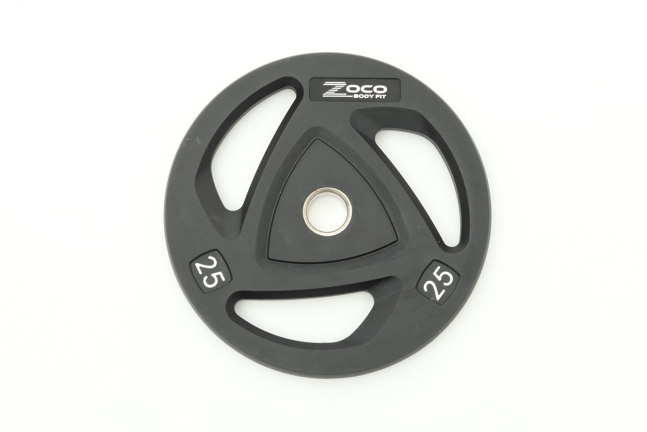 Disc fitness ZOCO BODY FIT GLP008, Greutate 25 kg, Aderent, Negru