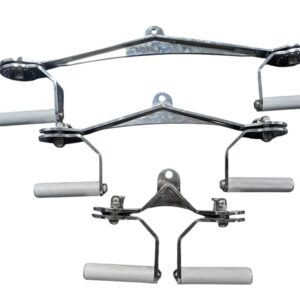 Set Profesional 3 Manere pentru Aparate Multifunctionale, Zoco Body Fit®, Rotatie 360 grade, Crom